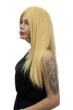 S-Well Medikal Tül Peruk Angel Plus Dore Sarı