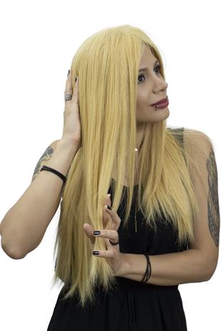 S-Well Medikal Tül Peruk Angel Plus Dore Sarı