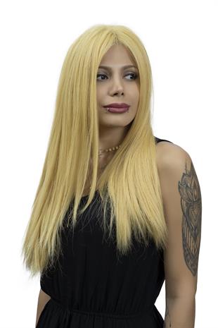 S-Well Medikal Tül Peruk Angel Plus Dore Sarı