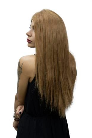 S-Well Medikal Tül Peruk Angel Plus Koyu Karamel