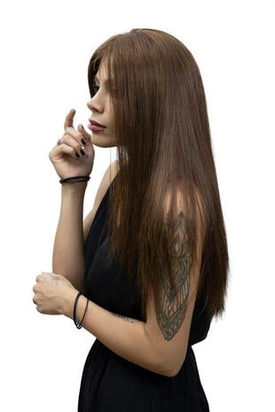 S-Well Medikal Tül Peruk Angel Plus Kestane