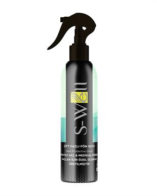 S-Well® | Protez Saç ve Medikal Peruklara özel Çift Fazlı Mavi Fön Suyu 400 ml