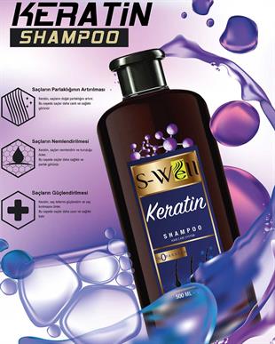 S-Well® Protez Saç ve Medikal Peruklara Özel Keratin Saç Bakım Şampuanı 500 ml