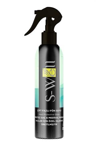 S-Well® | Protez Saç ve Medikal Peruklara özel Çift Fazlı Mavi Fön Suyu 400 ml