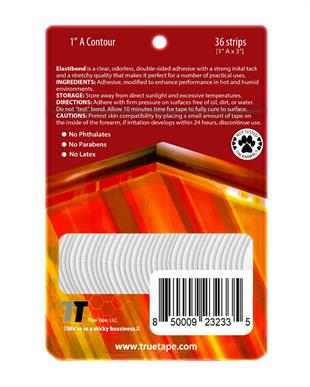 True Tape ElastiBond Protez Saç Bandı Oval ( 1