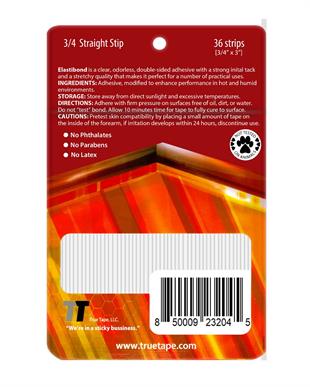 True Tape ElastiBond Protez Saç Bandı Düz ( 3/4