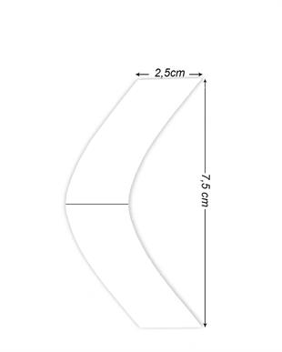 True Tape ElastiBond Protez Saç Bandı Oval ( 1