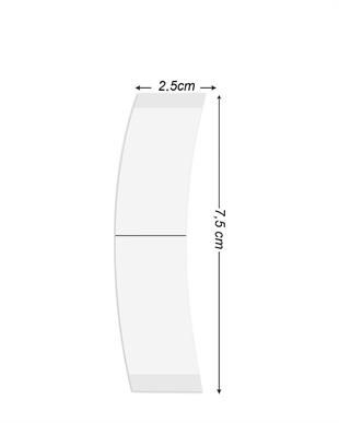 True Tape ElastiBond Protez Saç Bandı Oval ( 1