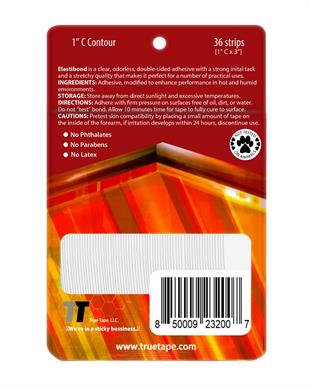 True Tape ElastiBond Protez Saç Bandı Oval ( 1
