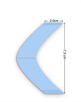 True Tape Performance Plus Protez Saç Bandı Oval (A - 2,0cm x 7.5cm) 36 Adet