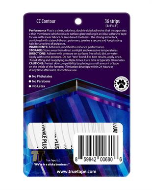 True Tape Performance Plus Protez Saç Bandı Oval (