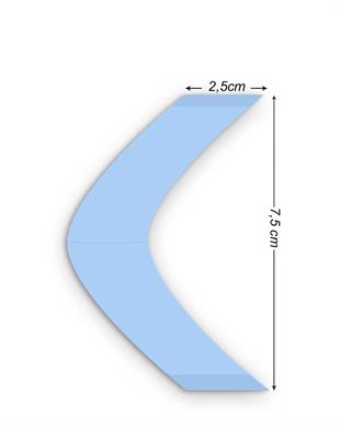 True Tape Performance Plus Protez Saç Bandı Oval (1