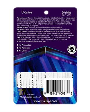 True Tape Performance Plus Protez Saç Bandı Oval (LF - 2,0cm x 7.5cm) 36 Adet