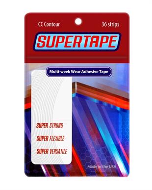 True Tape SUPERTAPE Protez Saç Bandı Oval (CC - 2cm x 7.5cm) 36 Adet