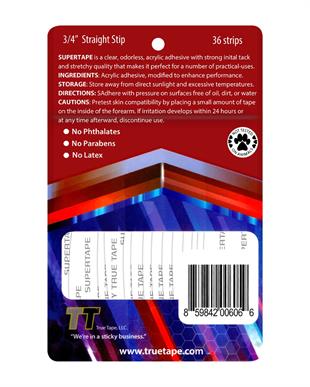 True Tape SUPERTAPE Protez Saç Bandı Düz (3/4