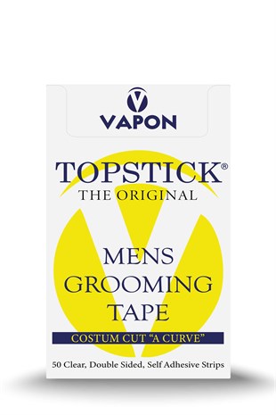 Vapon TapeVapon Tape | TOPSTICK Plus Protez Saç Bandı Oval (2,0cm x 7,5cm) 50 Adet Vapon Tape Protez Saç Bandı 