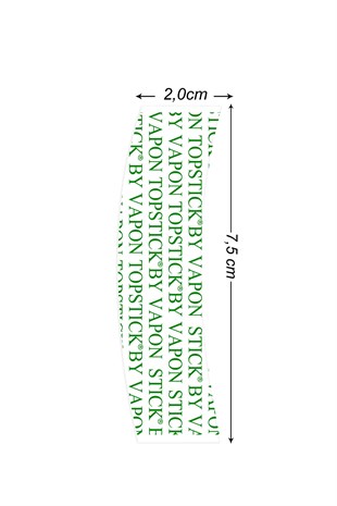 Vapon Tape | TOPSTICK The Original Protez Saç Bandı Oval (2,0cm x 7,5cm) 50 Adet