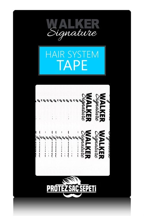 Walker Signature Tape Protez Saç Bandı Düz (1 x 3 - 2.5cm x 7.5cm) 36 Adet