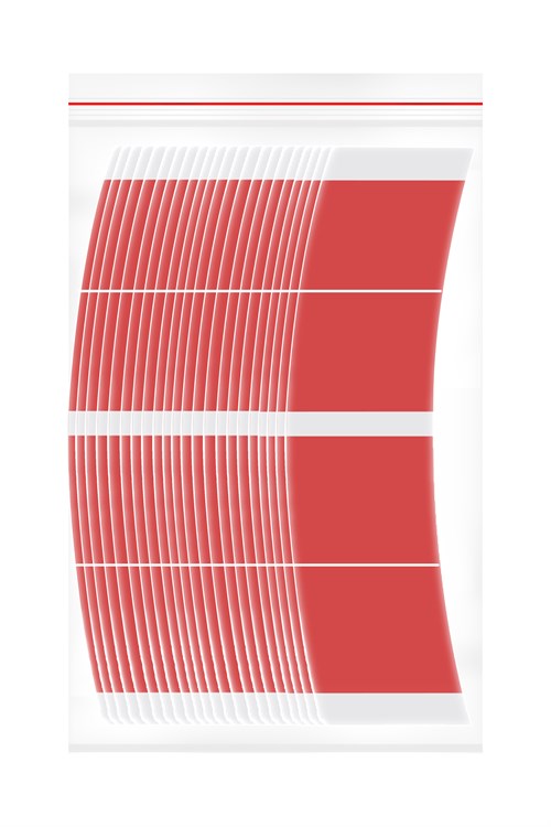 Walker Tape Duo-Tac Minis™ Protez Saç Bandı Oval 3/4″ x 3″ (1,90 x 7,62 cm) 72 Adet