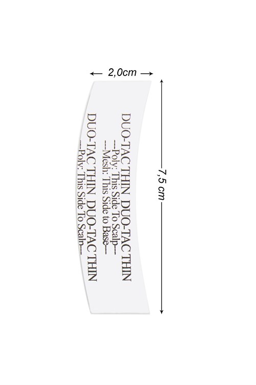Walker Tape Duo-Tac Thin™ Protez Saç Bandı Oval 
