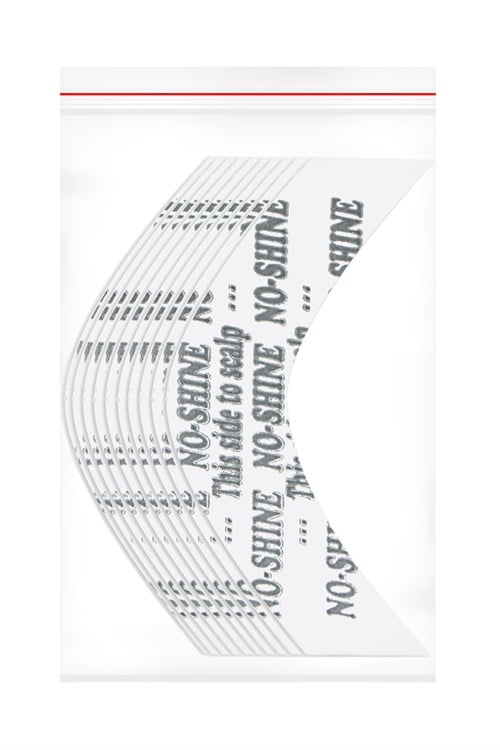 Walker Tape No-Shine Protez Saç Bandı Oval (Parlama Yapmaz) 