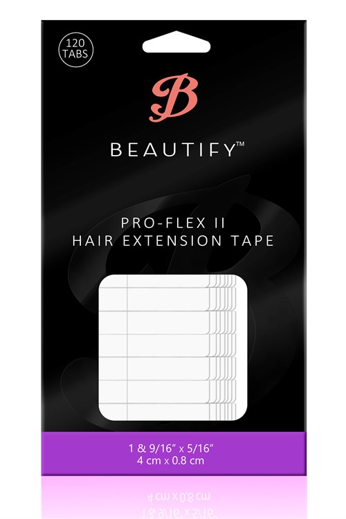 Walker Tape Beautify Pro-Flex II Hair Extension - Bant Kaynak Bandı (4 cm x 0,8 cm) 120 Adet