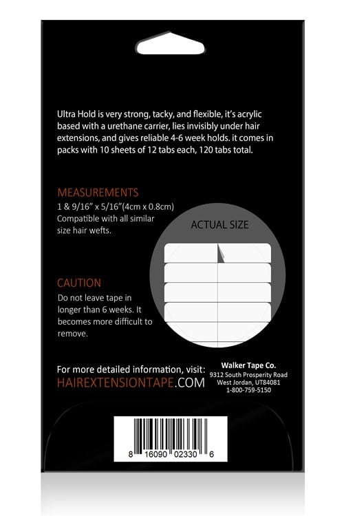 Walker Tape Beautify Ultra Hold  Hair Extension Tape Tabs - Mikro Bant Kaynak Bandı 120 Adet