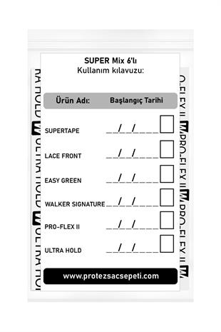 Protez Saç Bakım Bantları 