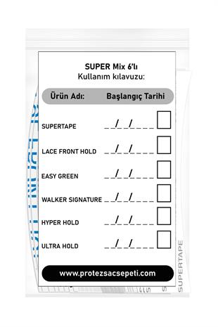 Protez Saç Bakım Bantları 