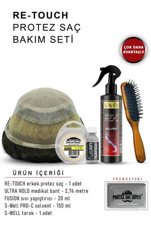 Re-Touch Protez Saç Bakım Seti