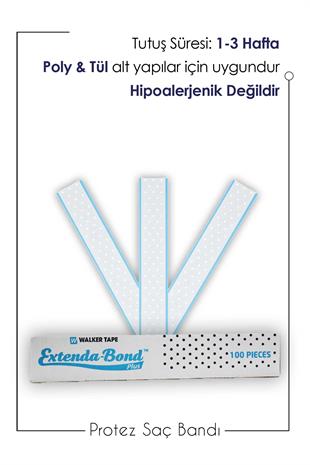 Walker Tape Extenda Bond Plus Protez Saç Bandı Delikli 1.5