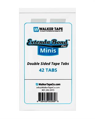 Walker Tape Extenda Bond Plus Minis Protez Saç Bandı Delikli 3/4 x 1 1/2 (2cm x 1.25cm)