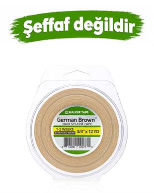 Walker Tape - German Brown™ Roll Tape - Protez Saç Bandı Rulo 12 Yds (11m) 