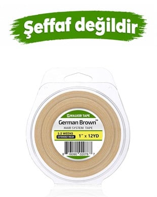 Walker Tape - German Brown™ Roll Tape - Protez Saç Bandı Rulo 12 Yds (11m) 