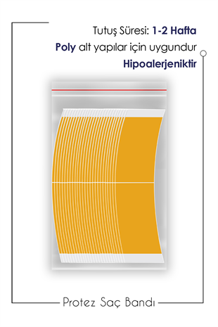 Walker Tape German Brown™ Tape Protez Saç Bandı Oval 