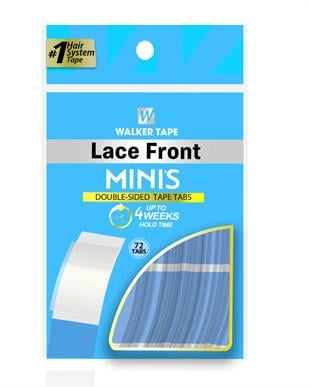 Walker Tape Lace Front Minis™ Protez Saç Bandı Oval 3/4″ x 3″ (1,90 x 7,62 cm) 72 Adet