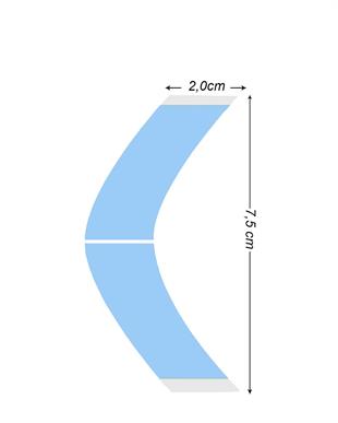 Walker Tape Lace Front™ Protez Saç Bandı Oval 