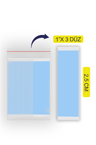 Walker Tape Lace Front™ Protez Saç Bandı Düz 1″ x 3″ (2,5 x 7,5 cm) 36 Adet