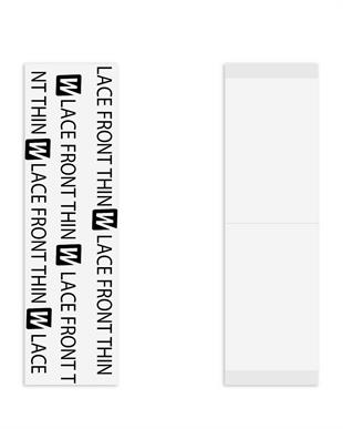 Walker Tape Lace Front Thin™ Protez Saç Bandı Düz 1″ x 3″ (2,5 x 7,5 cm) 36 Adet