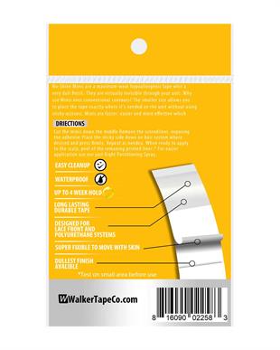Walker Tape No-Shine Minis Protez Saç Bandı Oval 3/4