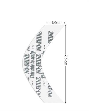 Walker Tape No-Shine Protez Saç Bandı Oval (Parlama Yapmaz) 