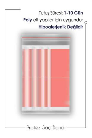 Walker Tape Sensi Tak™ Protez Saç Bandı Düz 1