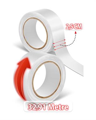Walker Tape - Sensi Tak™ Roll Tape - Protez Saç Bandı Rulo 36 Yds (33m) 