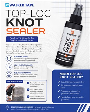 Walker Tape Top-Loc Knot Sealer™ Protez Saç Düğüm Tutucu 4 FL OZ (118ml)