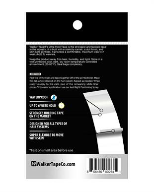 Walker Tape Ultra Hold Minis Protez Saç Bandı 3/4″ x 3″ (1,90 x 7,62 cm)
