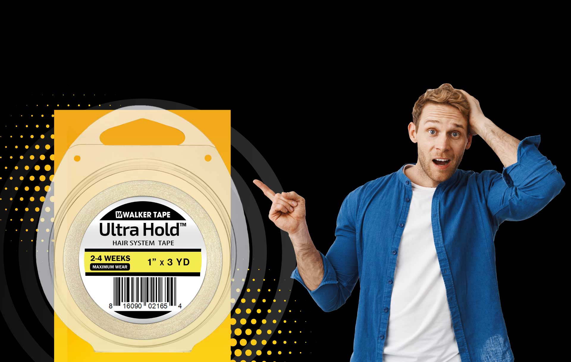 Walker Tape | ULTRA HOLD® Protez Saç Bandı Rulo