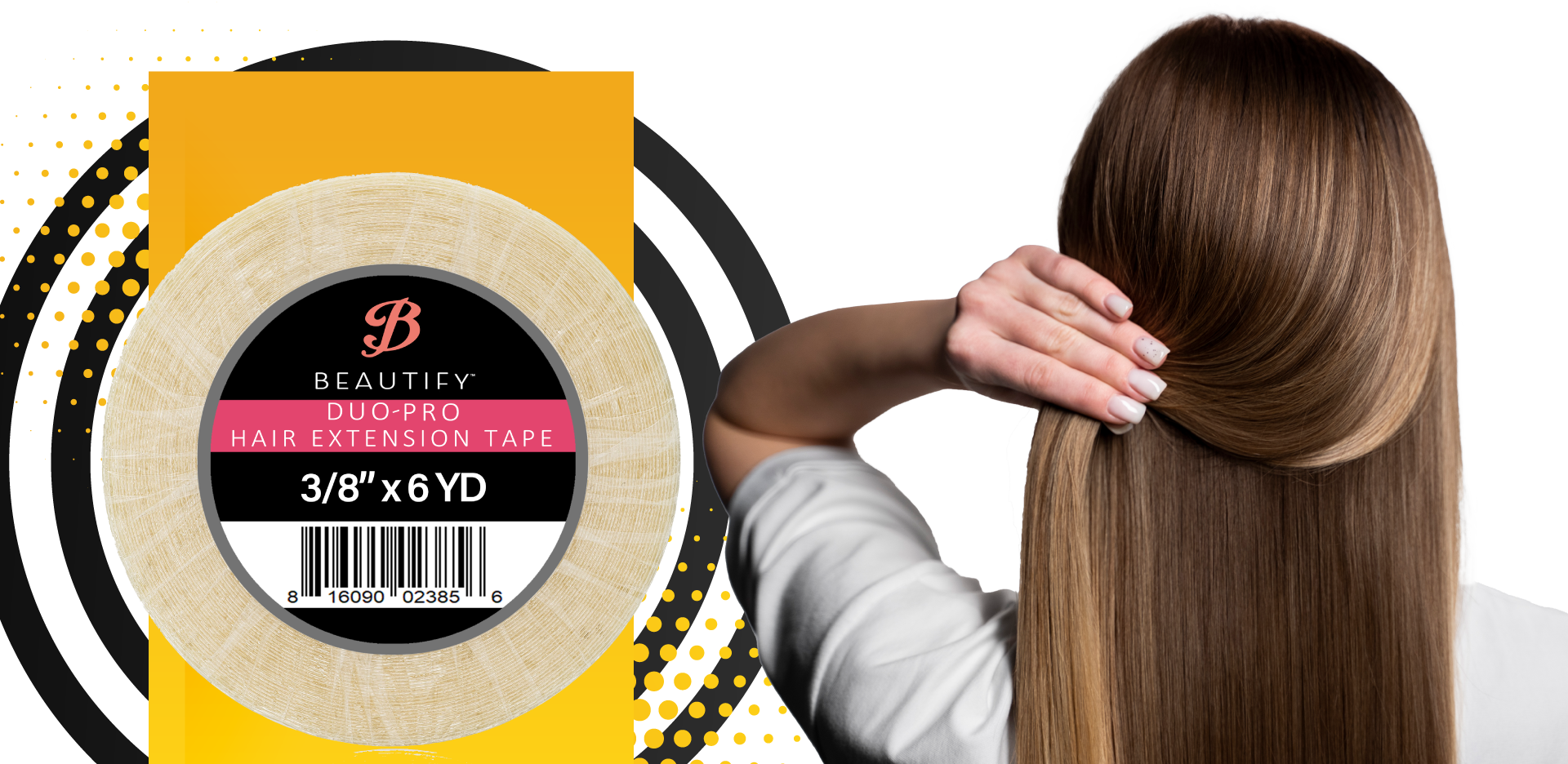 Walker Tape | Duo-Pro Hair Extensions Tape Tabs 120 Piece