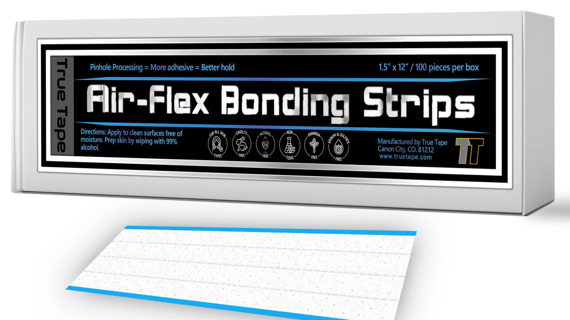 True Tape | Air-Flex Bonding Box | Delikli Protez Saç Bandı