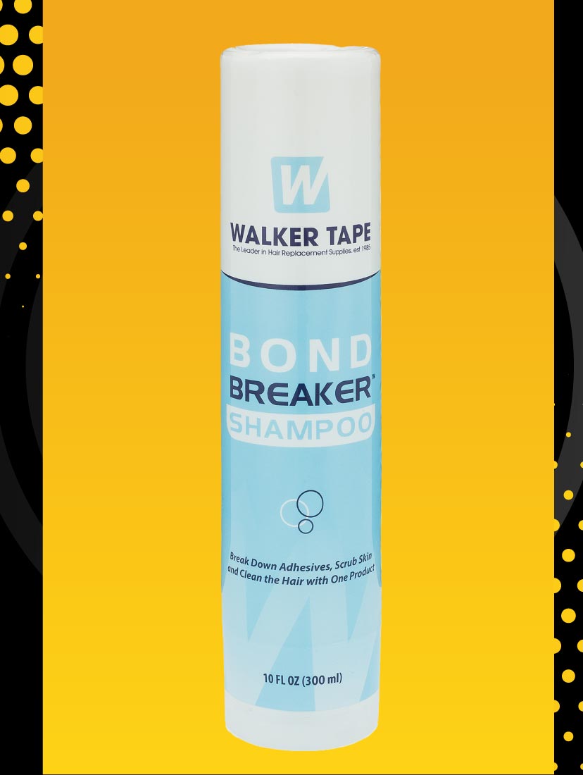 Walker Tape® Bond Breaker Shampoo ile protez saçınızı kolayca temizleyin