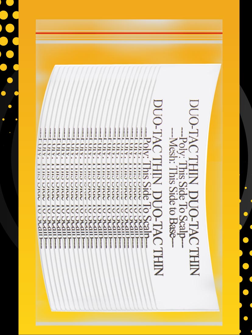 Walker Tape | DUO-TAC® Protez Saç Bandı Düz - 36 Adet